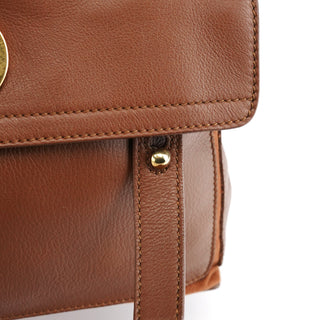 Yves Saint Laurent Light Brown Leather Muse Two 2-Way Bag