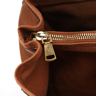 Yves Saint Laurent Light Brown Leather Muse Two Bag