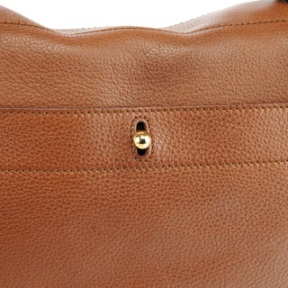 Yves Saint Laurent Light Brown Leather Muse Two Bag