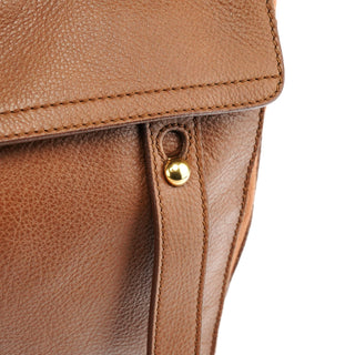 Yves Saint Laurent Light Brown Leather Muse Two Bag