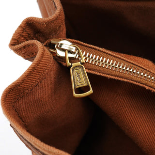 Yves Saint Laurent Light Brown Leather Muse Two Bag