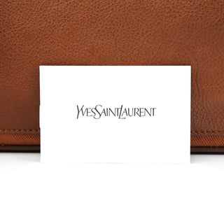 Yves Saint Laurent Light Brown Leather Muse Two Bag