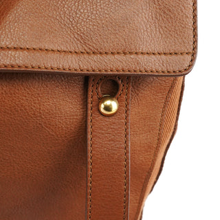 Yves Saint Laurent Light Brown Leather Muse Two Bag