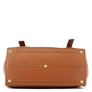 Yves Saint Laurent Light Brown Leather Muse Two Bag