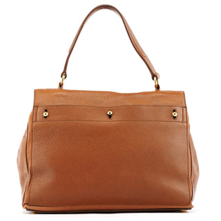 Yves Saint Laurent Light Brown Leather Muse Two Bag