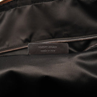 Yves Saint Laurent Light Brown Patent Leather Muse Tote Bag