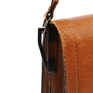 Yves Saint Laurent Light Brown Quilted Leather Shoulder Bag