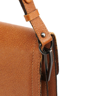 Yves Saint Laurent Light Brown Quilted Leather Shoulder Bag