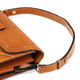 Yves Saint Laurent Light Brown Quilted Leather Shoulder Bag