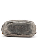Yves Saint Laurent Metallic Crackled Leather Muse Crossbody Bag