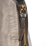 Yves Saint Laurent Metallic Leather Metropolis Shoulder Bag