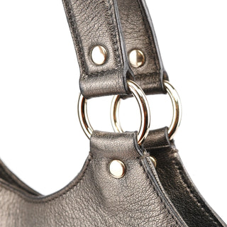 Yves Saint Laurent Metallic Leather Metropolis Shoulder Bag