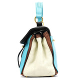 Yves Saint Laurent Muse Two 2-Way Tasche aus mehrfarbigem Leder
