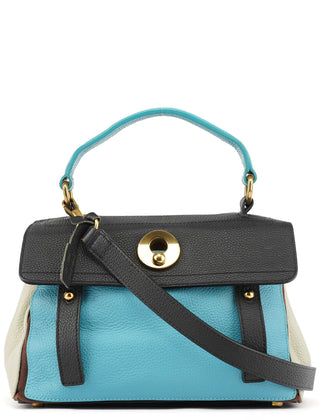 Yves Saint Laurent Multicolour Leather Muse Two 2-Way Bag