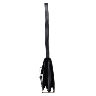 Yves Saint Laurent Navy Leather Shoulder Bag