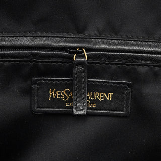 Yves Saint Laurent Olive Green Patent Leather Muse Bag