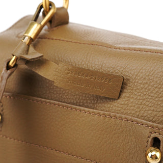 Yves Saint Laurent Olive Pink Leather Muse Two 2-Way Bag