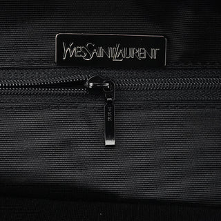 Yves Saint Laurent Red Satin YSL Tote Bag
