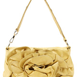 Yves Saint Laurent Soft Yellow Calfskin Nadja Shoulder Bag